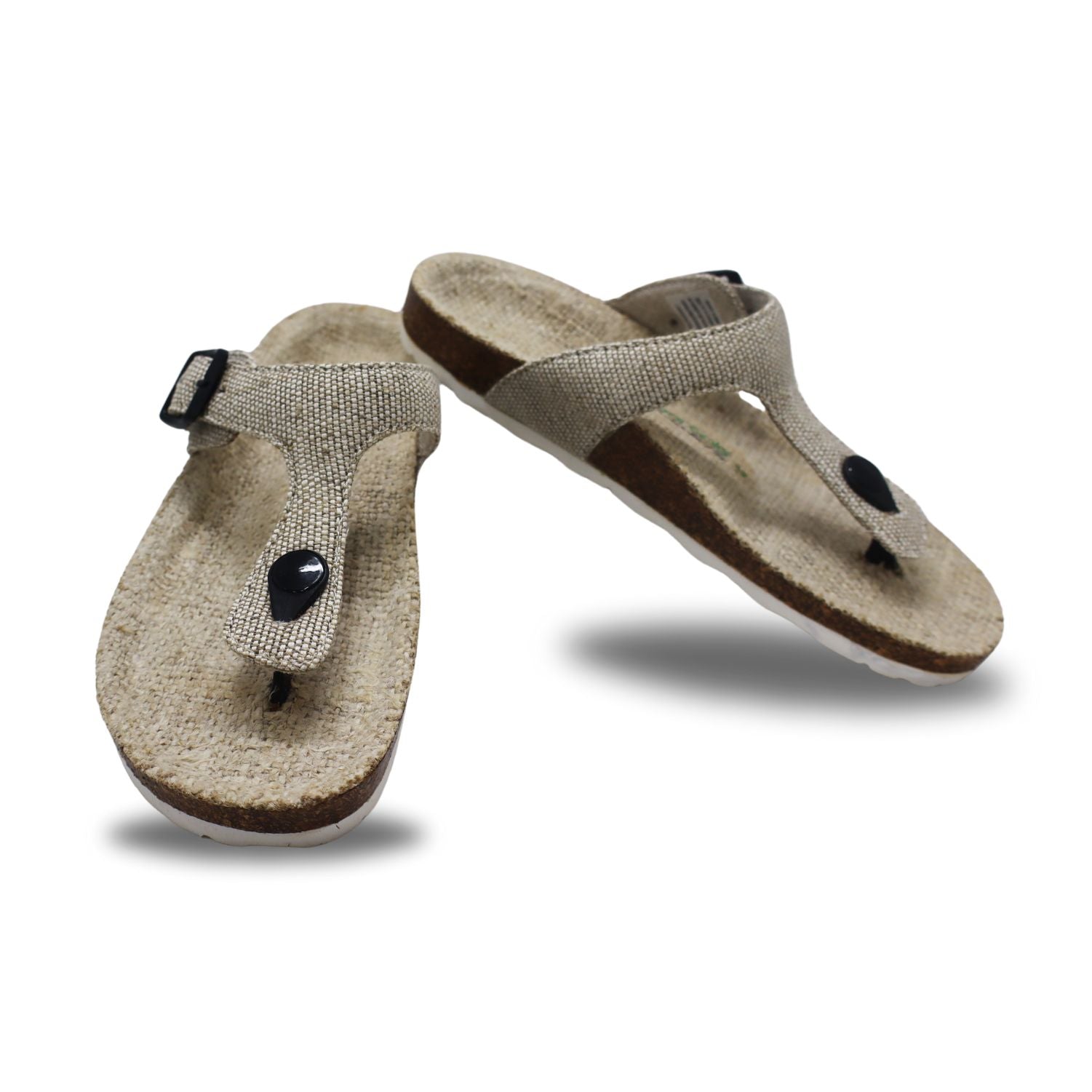 Stylera sustainable fashion sandals women featuring a natural woven design and comfortable footbed