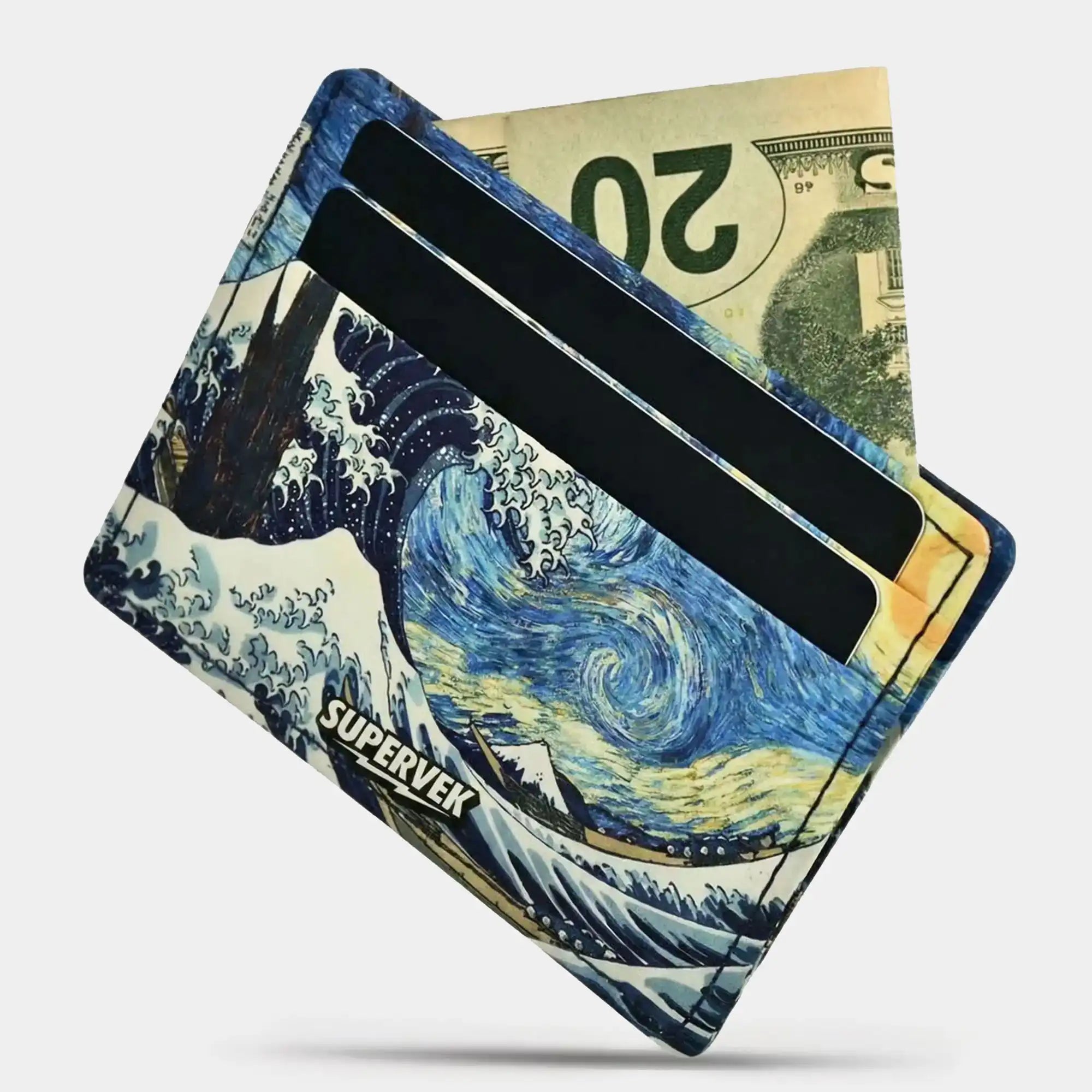 Starry Wave Card Holder
