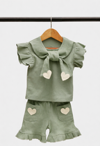 Sweetheart Bow Set Born Plus