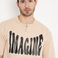 Beige Oversized T-shirt
