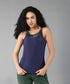 Navy Tie Dye Bra T Shirt with a Stylish Design for Comfortable Everyday Wear