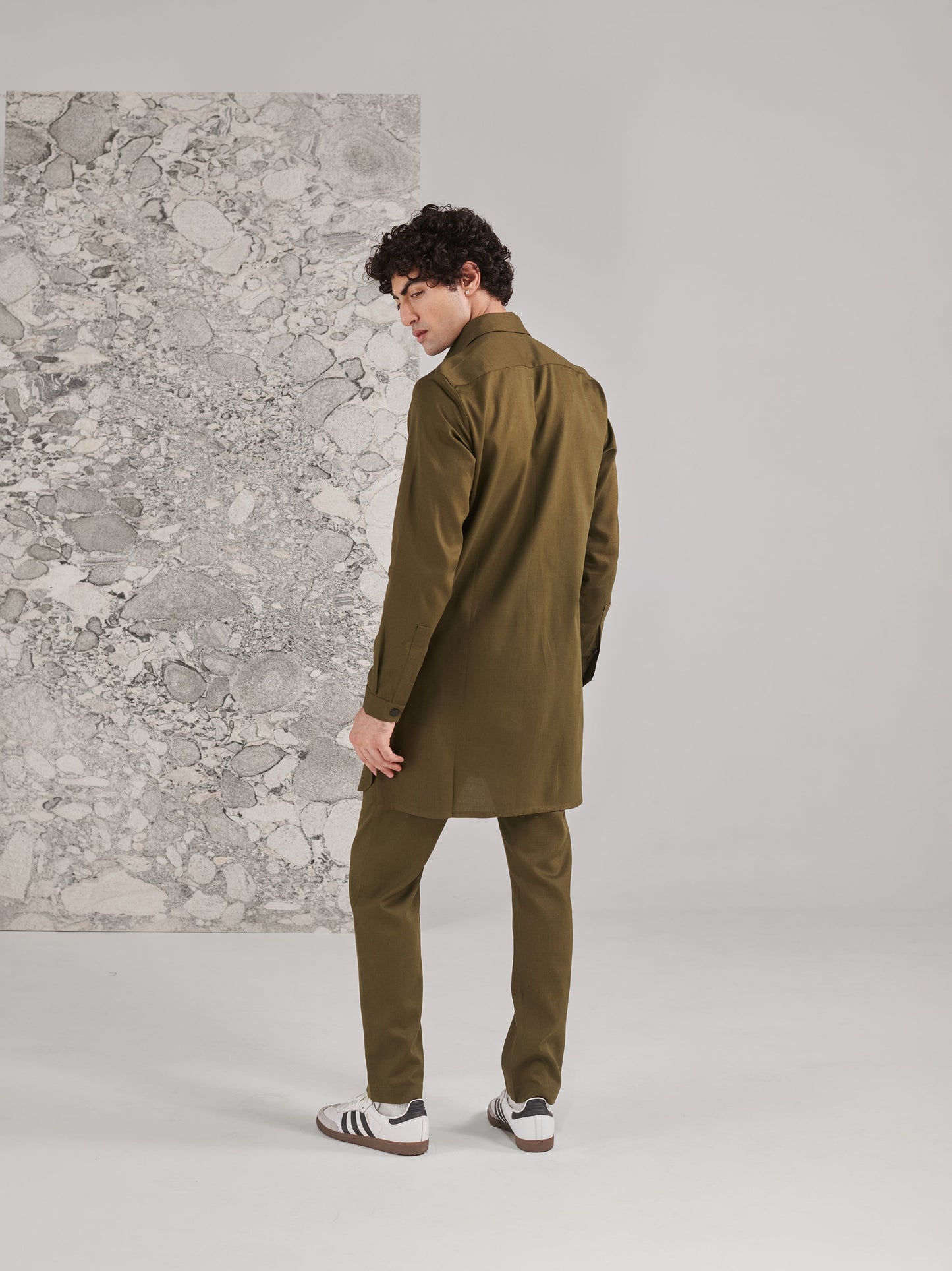 Traditional green kurta pajama from Stylera designed for a stylish and comfortable look