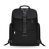 Stylera trendy black travel backpack with front buckle strap zippered front pocket side pockets and top handle