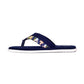 Stylish navy Stylera flip-flops, perfect trendy casual men's footwear for summer outings