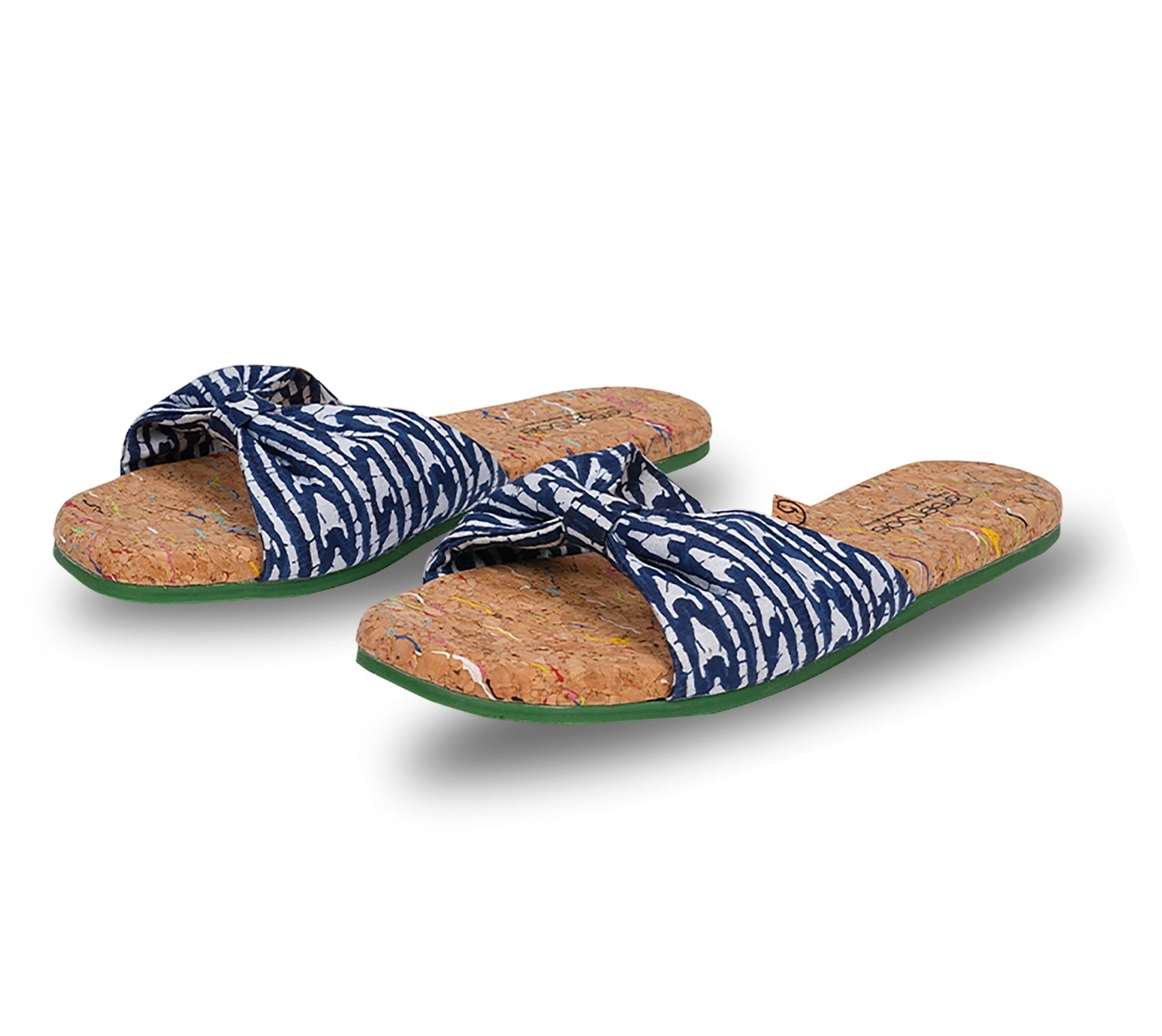 Stylera trendy casual sandals for women in navy with a stylish cross strap design