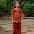Cute child wearing a trendy children&
