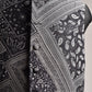 Trendy ethnic bandi jacket by Stylera with intricate paisley patterns in black and white