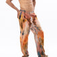 Stylera trendy fire design pants in vibrant colors, perfect for a stylish summer look