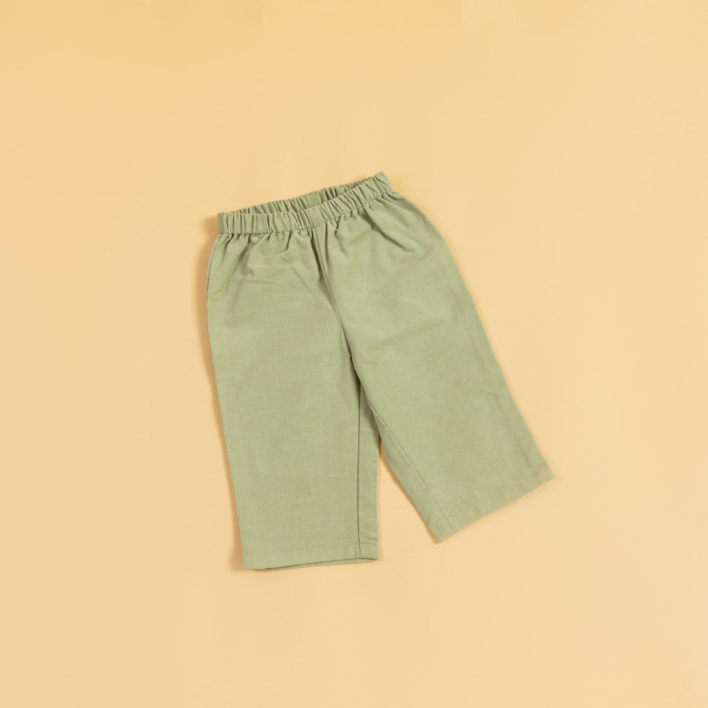 Stylish kids green pants from Stylera, part of a trendy kids coordinated set