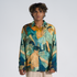 Stylera trendy long sleeve shirts for men featuring a colorful artistic design and relaxed fit