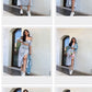 Stylera trendy matching skirt and top co-ord set featuring a checkered skirt with side slit and matching cropped tops