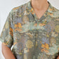 Trendy oversized shirts for men featuring a colorful wildlife print with tigers and trees