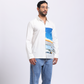 Men's Stylera trendy printed shirts for men featuring a unique graphic design on a white background