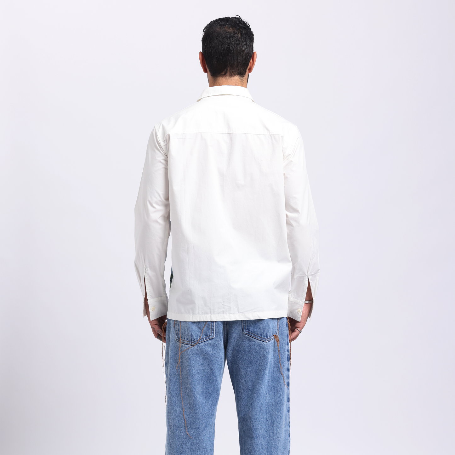 Stylera trendy printed shirts for men featuring a simple back design and tailored fit