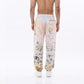 Stylera trendy relaxed fit pants with a colorful abstract design, ideal for casual wear