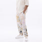 Stylera trendy relaxed fit pants in a colorful floral design, perfect for casual and comfortable wear.