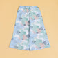 Stylera trendy sleeveless matching set featuring colorful patterned pants with a comfortable fit