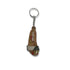 Unique accessory keychain shaped like a colorful sandal for creative gift ideas