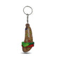 Unique accessory keychain featuring a mini flip flop design in vibrant colors from Stylera 