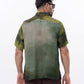 Stylera unique artistic shirts for men featuring a stylish green tie-dye design