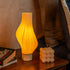 Sozori Unique Desk Lamp for Home Office with a Textured Design and Warm Yellow Glow