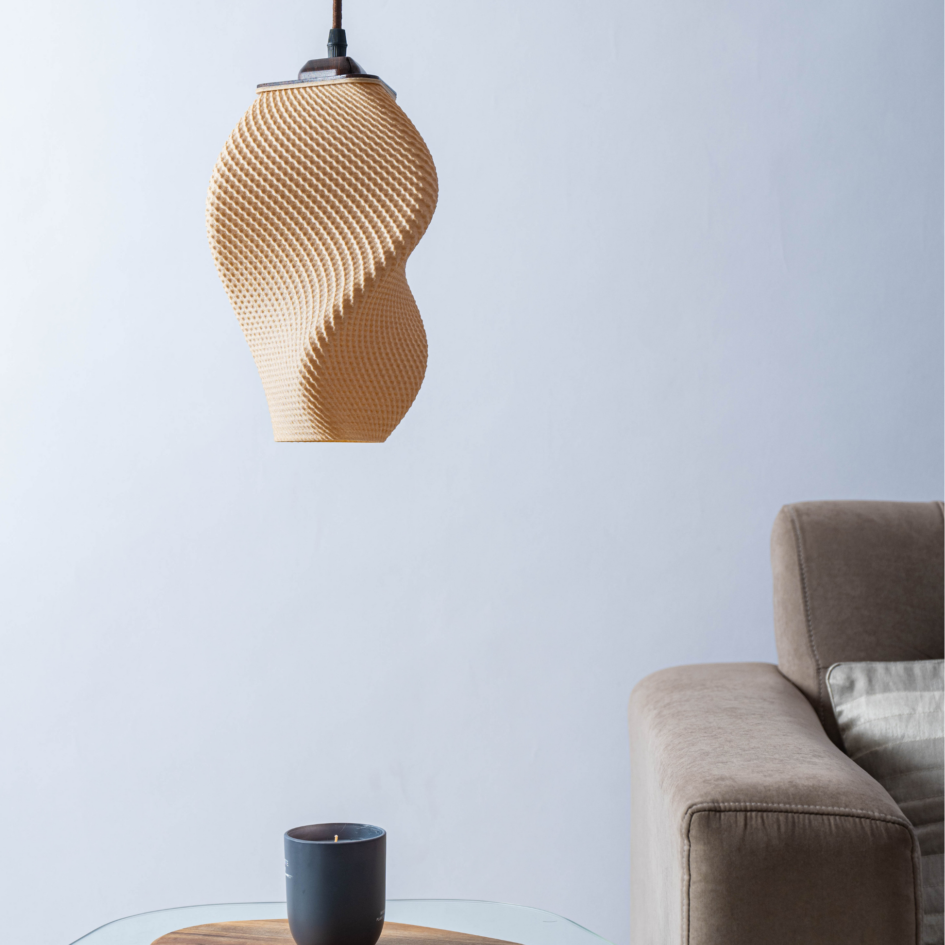 Sozori Unique Home Decor Lamps featuring a stylish wave design for modern interiors