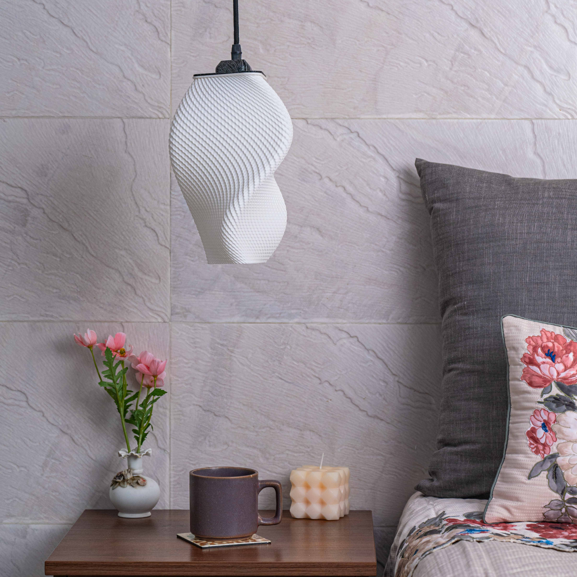 Sozori unique home decor lamps in modern design illuminating a stylish living space