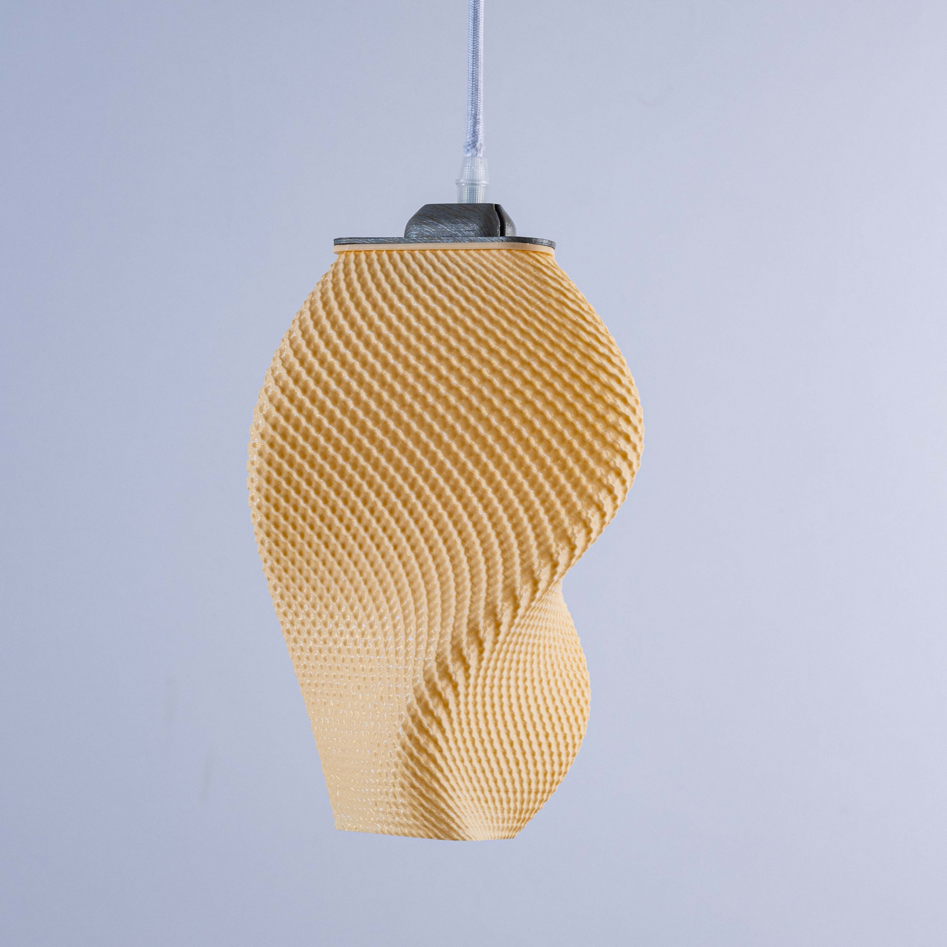Sozori unique home decor lamps with a stylish wave design for modern interiors