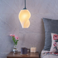 Sozori unique home decor lamps featuring a modern swirl design, enhancing cozy interiors