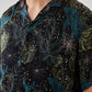 Unique print casual shirt by Stylera with a vibrant aquatic design featuring whales and sea plants