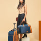 Seamless Journey Combo | Blue | Jetson Trolley Backpack+Verve Duffle+TechKit