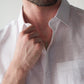 100% Linen Soft Touch Santorini White Shirt