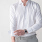 CheckMate Giza Satin Classic white Shirt