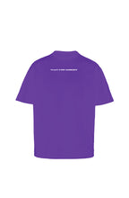 Wait For Nobody Printed Purple Oversized T-Shirt Main Character