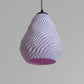 Sozori Pastel Wavy Textured Lighting for Bedrooms in Soft Pink Design