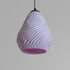 Sozori Pastel Wavy Textured Lighting for Bedrooms in Soft Pink Design