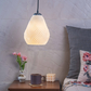 Sozori White Sculptural Hanging Light with a Modern Wavy Design for Elegant Home Decor