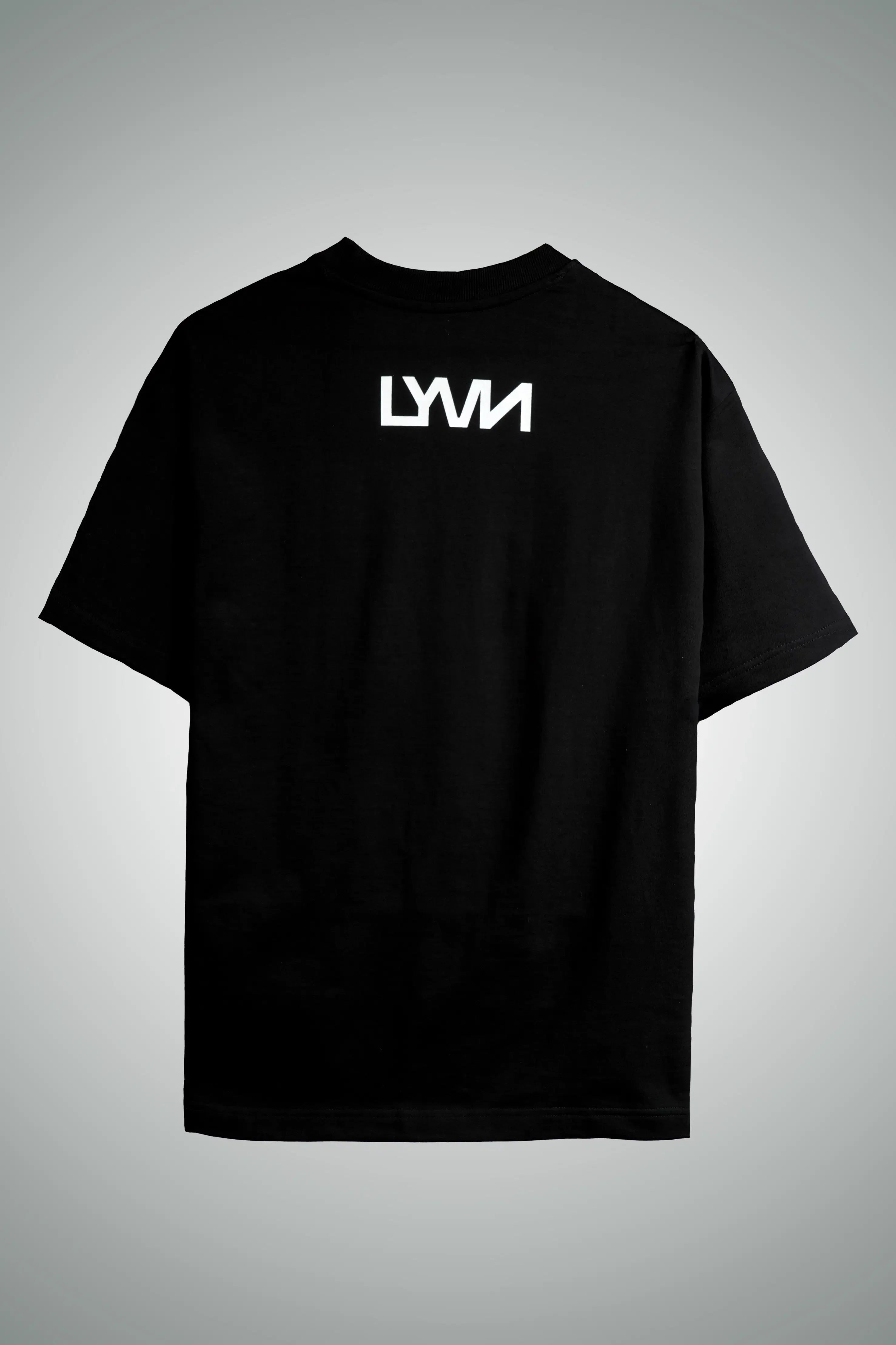 White Abstract Face T-Shirt