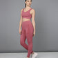 Stylera women's mesh workout top in pink designed for comfort during fitness activities