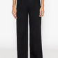 Stylera women's black wide leg trousers with high waist and relaxed fit