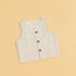 Beige striped women&