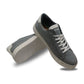 Women's grey canvas sneakers from Stylera with stylish design and comfortable fit
