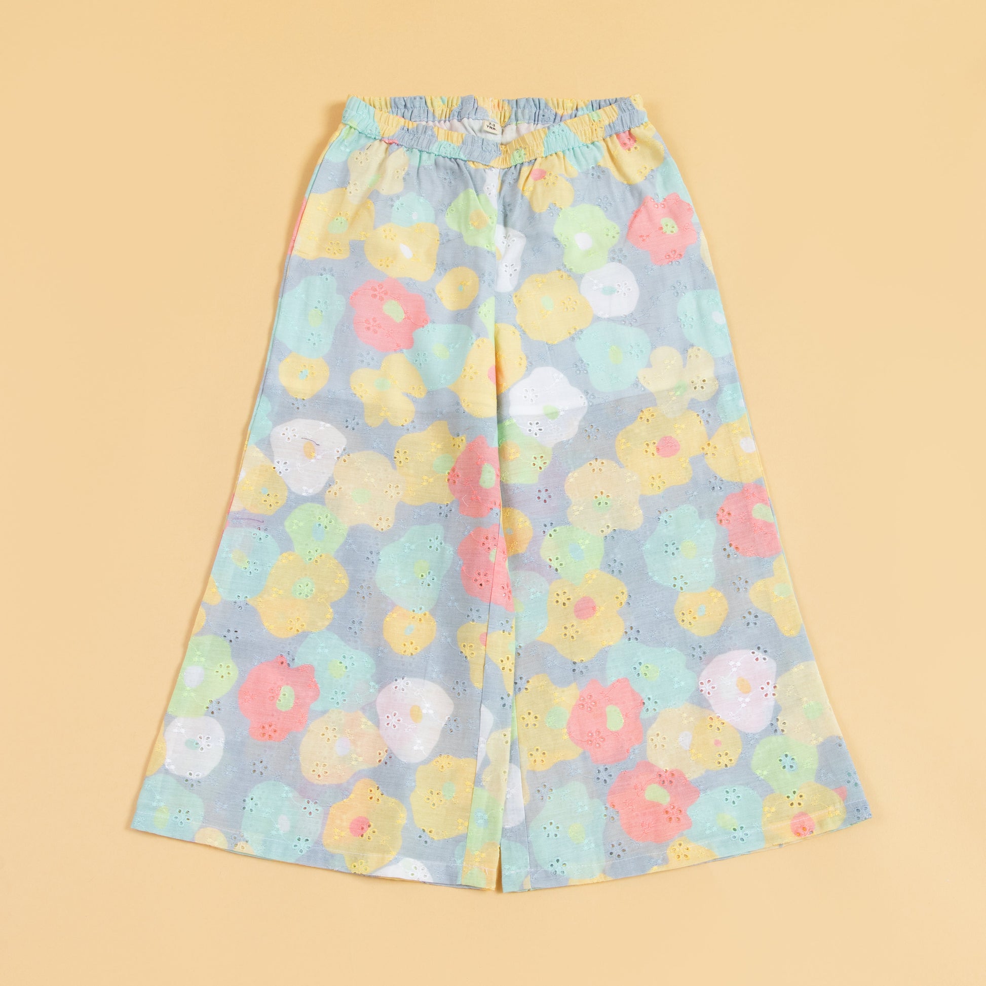 Stylera women's lightweight lounge set featuring colorful floral printed pants for comfort and style